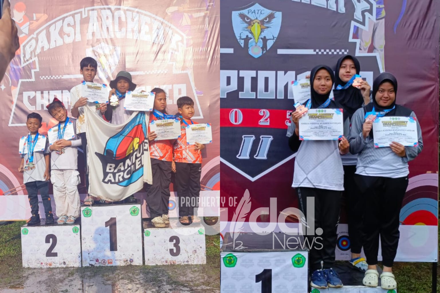 Tim Panahan Sukabumi Raih Juara 3 Beregu di Paksi Archery Championship 2025
