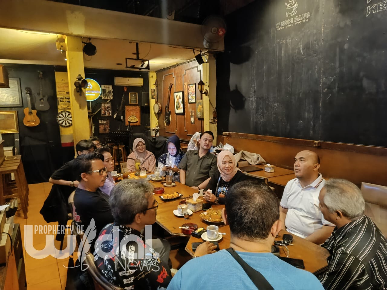 Pertemuan HAPMI Sukabumi Bersama Kadisporapar Kota Sukabumi Bahas Dukungan Menuju Festival Pop Singer Jabar 2025