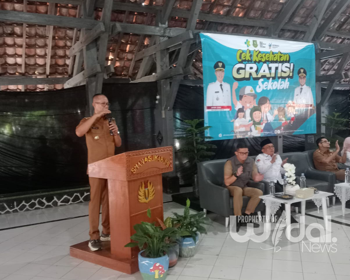 Wali Kota Sukabumi Hadiri Pemeriksaan Kesehatan Gratis di SMAN 4