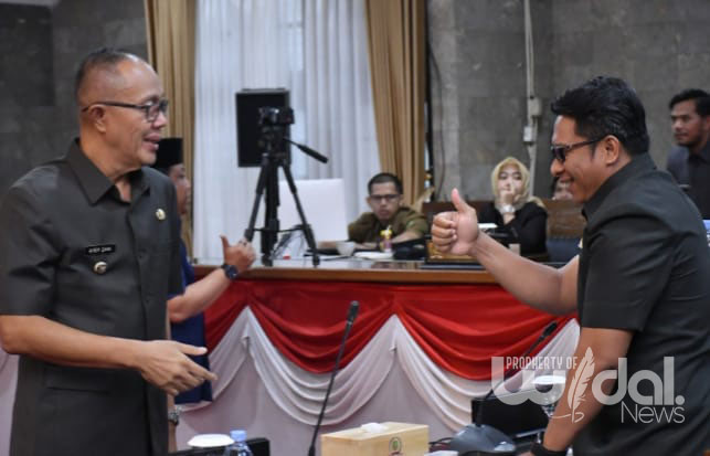 DPRD Kota Sukabumi Gelar Rapat Paripurna Bahas Perubahan Keputusan Propemperda