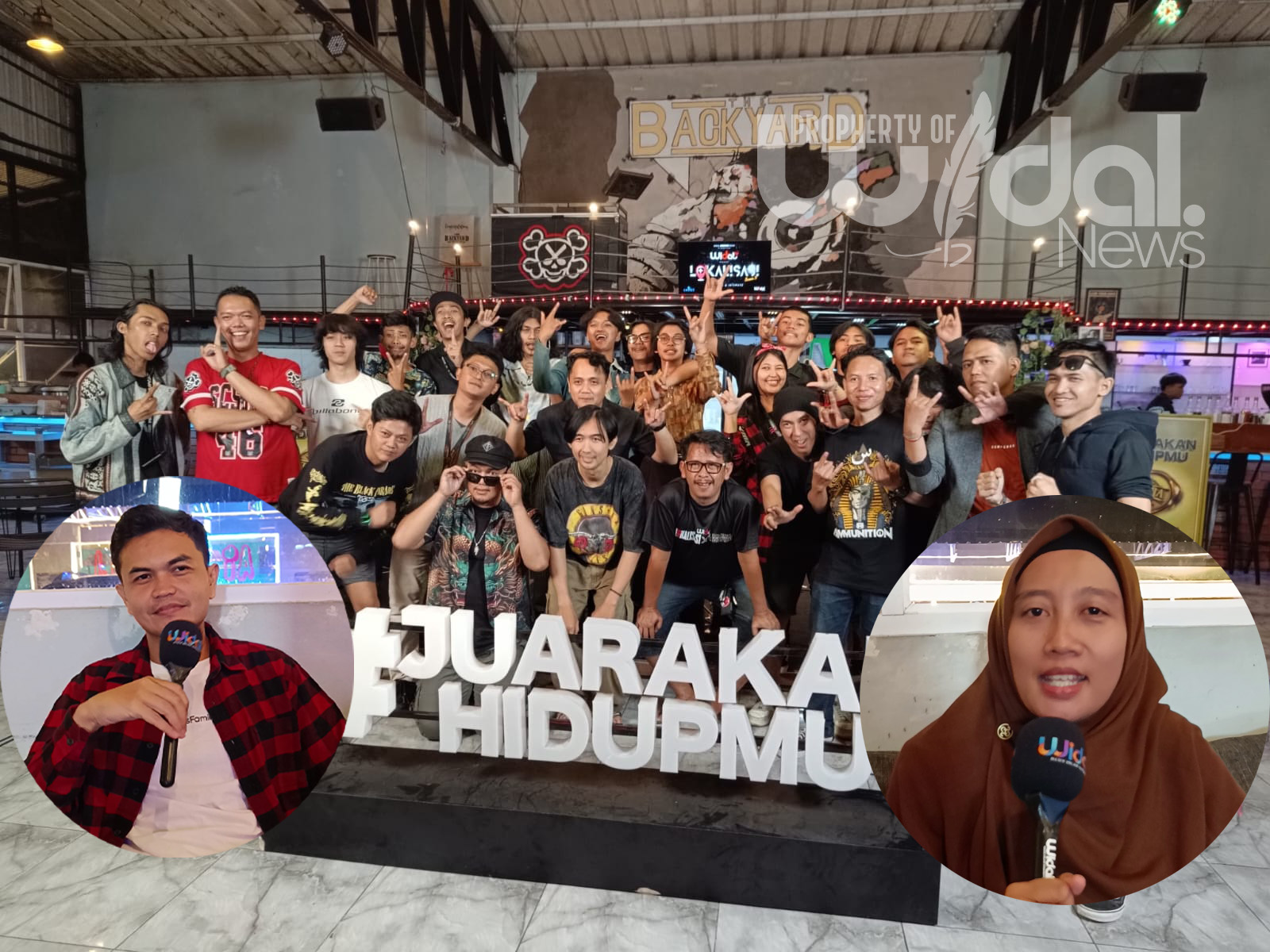 Kabid Kepemudaan dan Kasi Ekonomi Kreatif Disporapar Kota Sukabumi Apresiasi Program “LOKALISASI” Widal TV