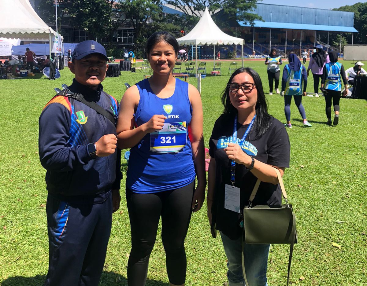 Atletik Kota Sukabumi Sumbang Medali Perunggu di Popda XIV Jabar 2025‎