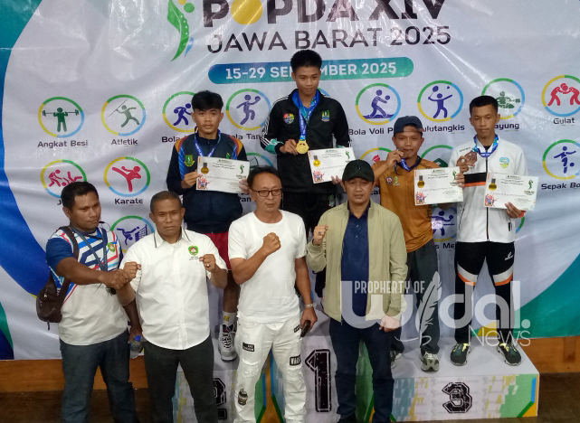 Prestasi Tinju Kota Sukabumi Meningkat di POPDA XIV Jabar 2025