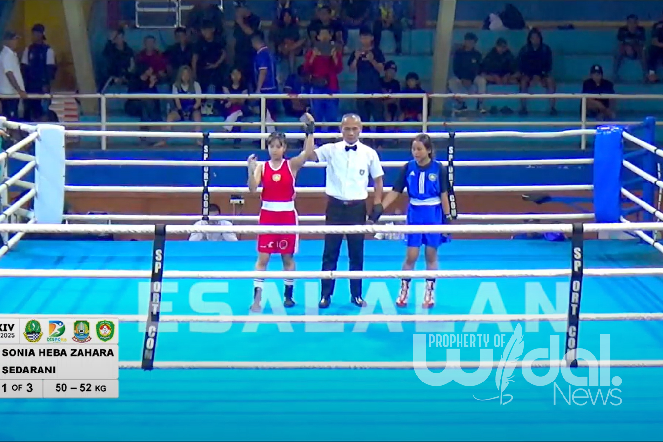 Dua Atlet Putri Tinju Amatir Kota Sukabumi Melaju ke Final di POPDA XIV 2025