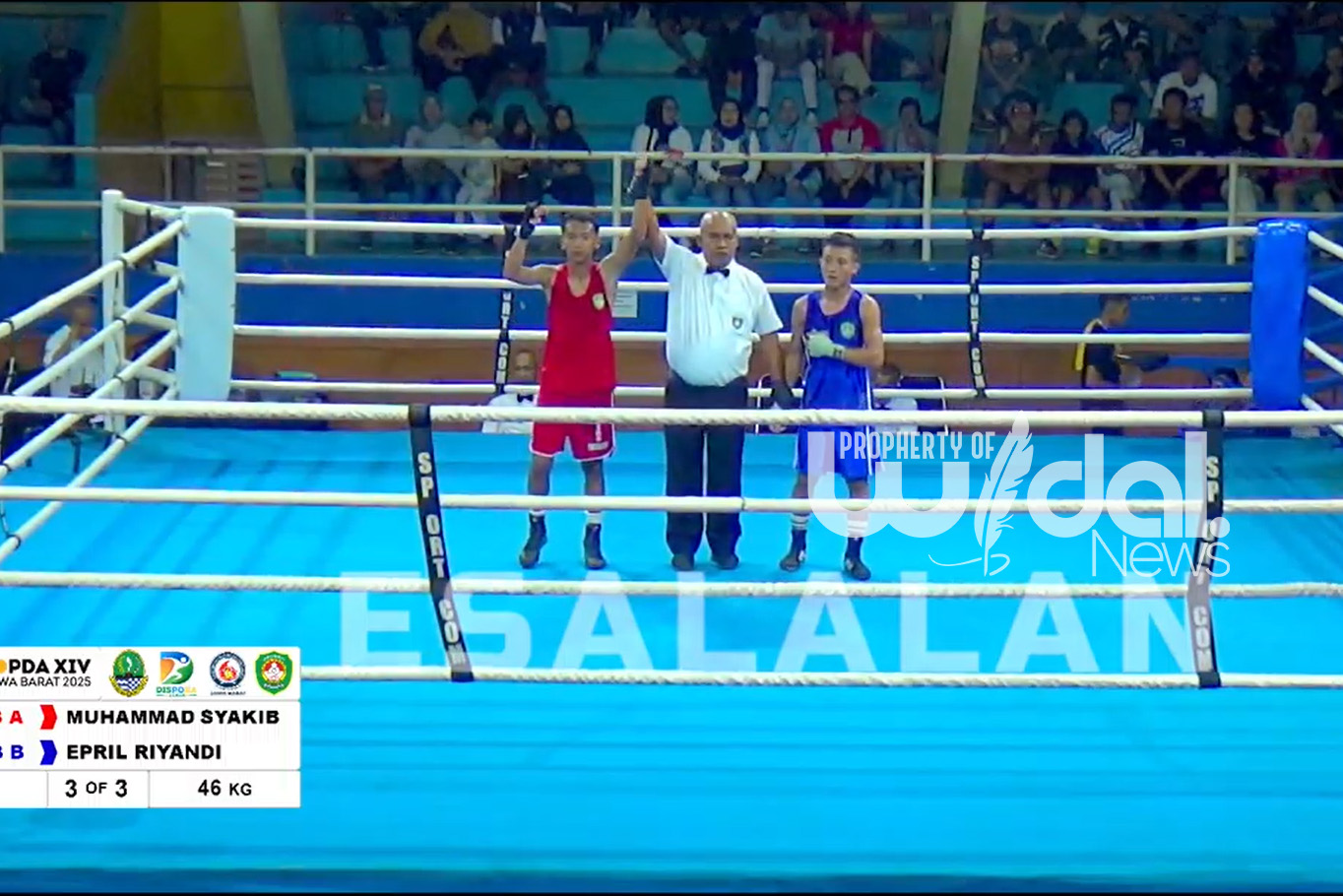 Rematch Sengit di Popda XIV Jabar 2025, Syakib Alrajib (Kota Sukabumi) Kalahkan Epril Riyadi (Kabupaten Sukabumi)