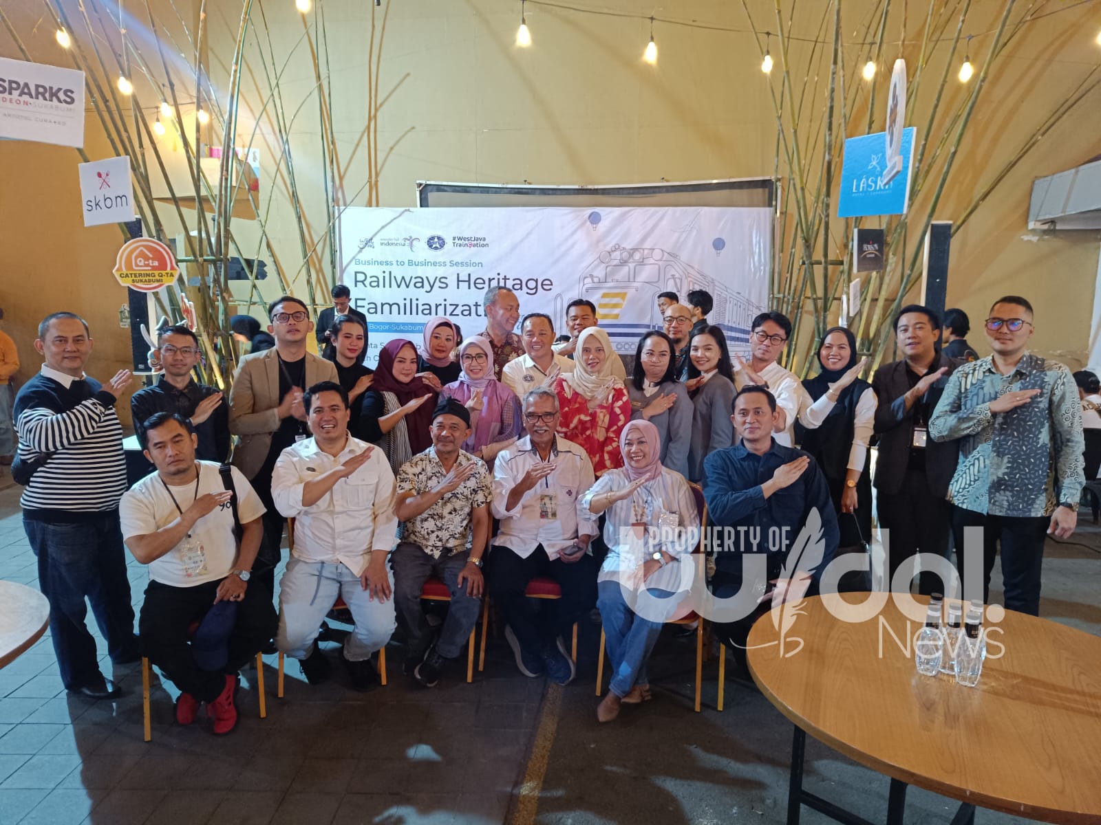 Kolaborasi Pariwisata Diperkuat Lewat B2B Session “Railways Heritage Familiarization & Fun Trip” di Sukabumi